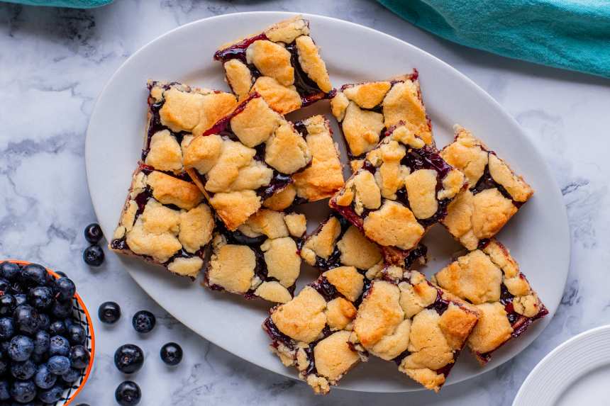 Blueberry Dessert Bars Recipe